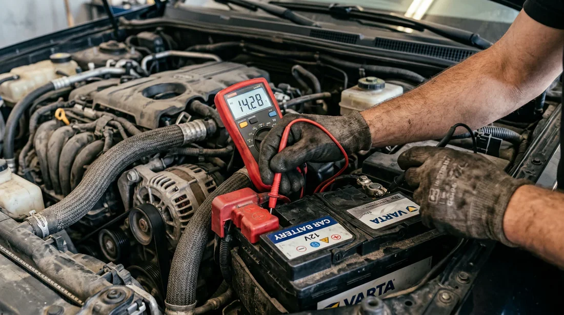 1. L'alternateur ou son régulateur hors service