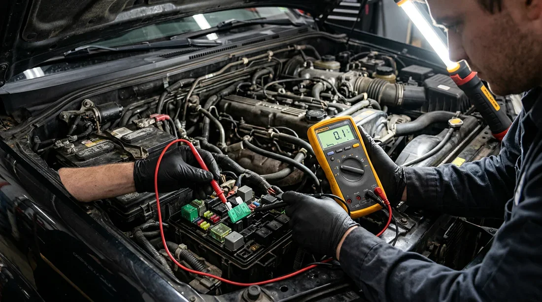 1. Démarrage impossible ou laborieux à froid