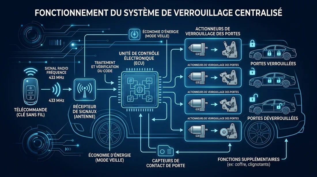 2. Un dysfonctionnement du système mains libres (Keyless)