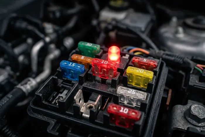Quel est l'emplacement du fusible pompe lave glace c3